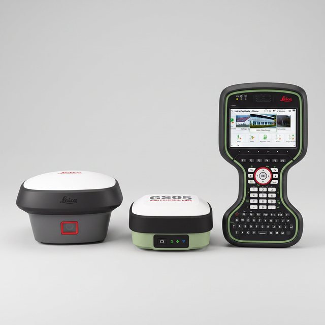 Sistemi GNSS Leica GS18, GS05 e controller CS20