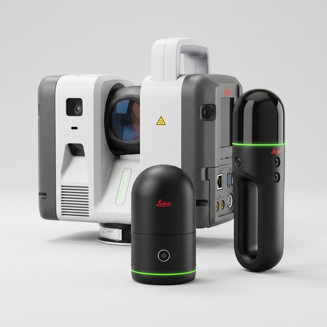Scanner Laser 3D Leica BLK360, BLK2GO, RTC700