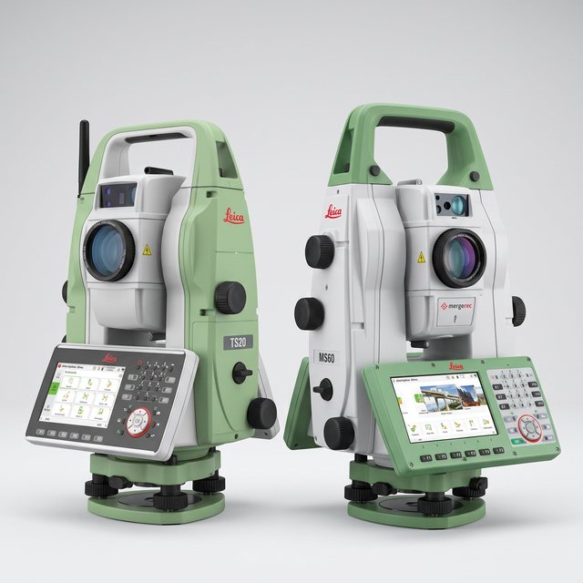 Stazioni Totali Leica TS20 e MS60