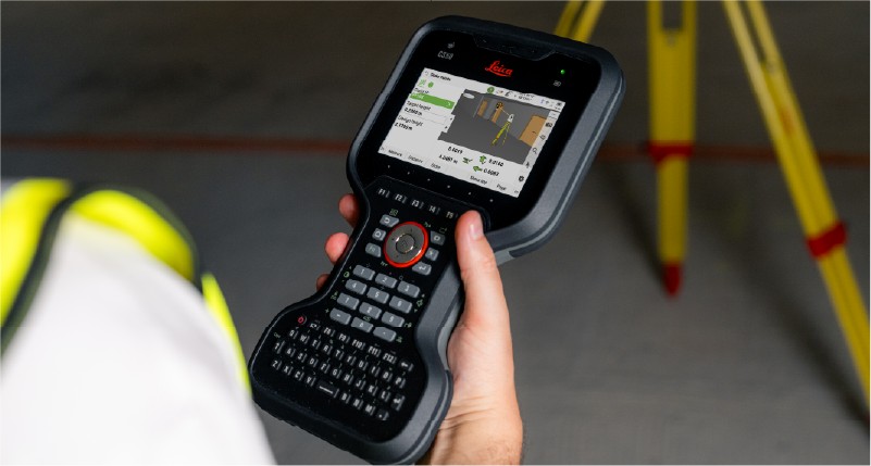 Leica CS50, il nuovo controller da campo Leica Geosystems