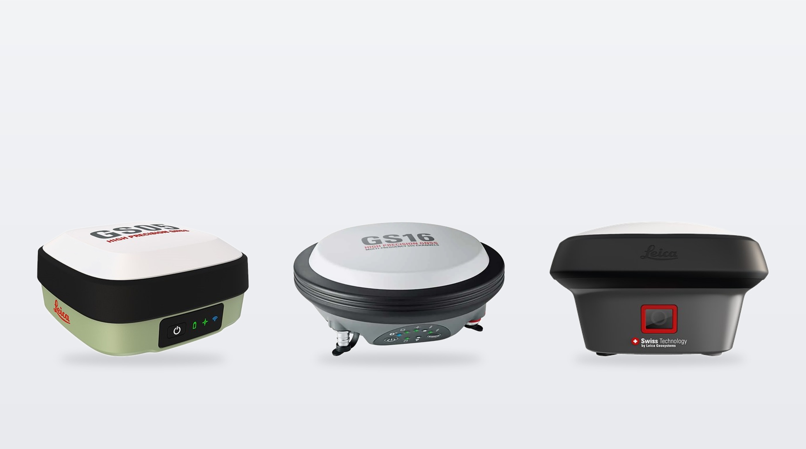 Gamma Sistemi GNSS Leica: GS05, GS16, GS18i
