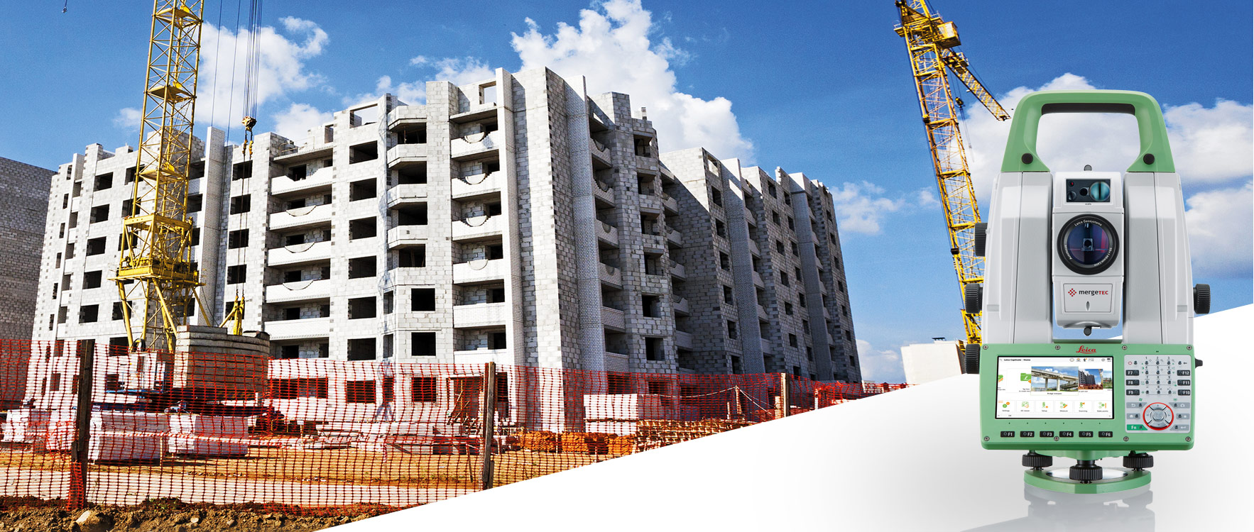 Leica Nova MS60 in uso in cantiere