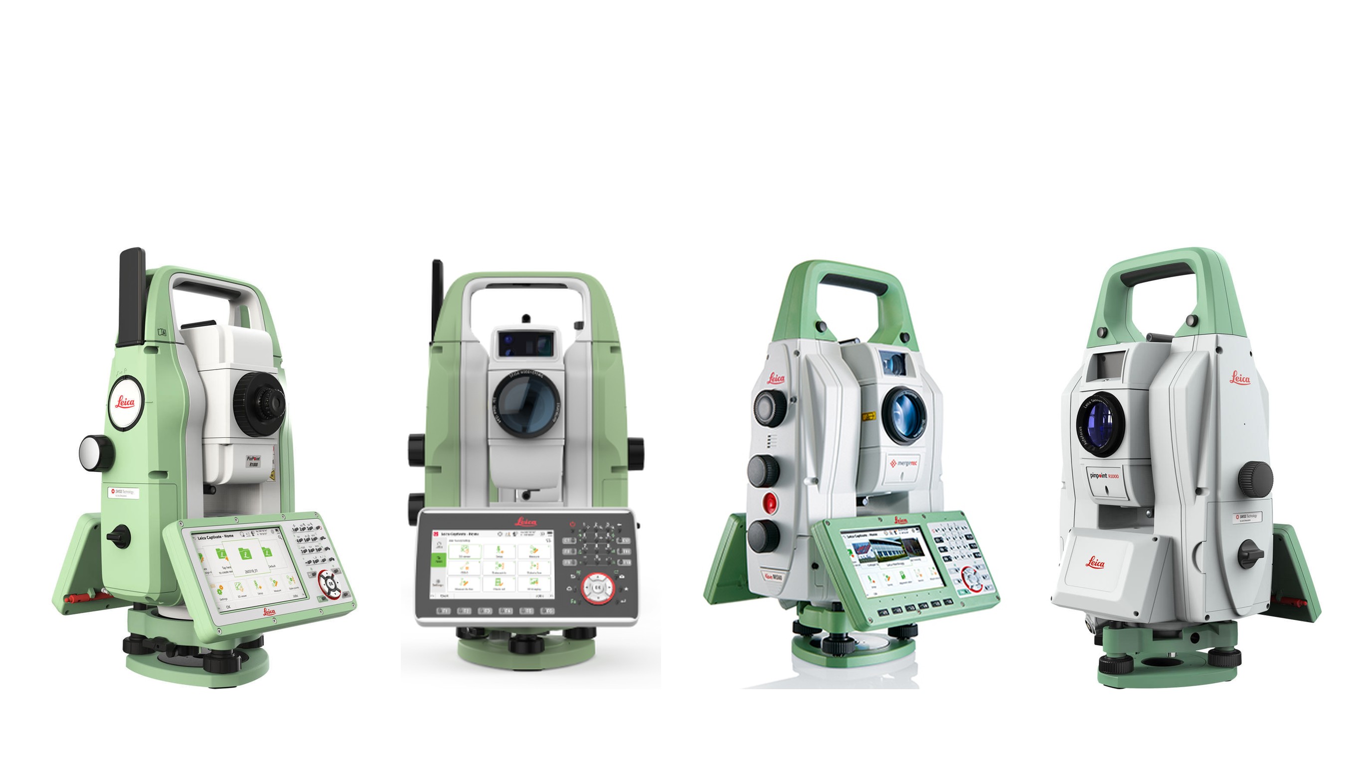 Gamma Stazioni Totali Leica: FlexLine TS10, TS20, Nova MS60, Nova TM60